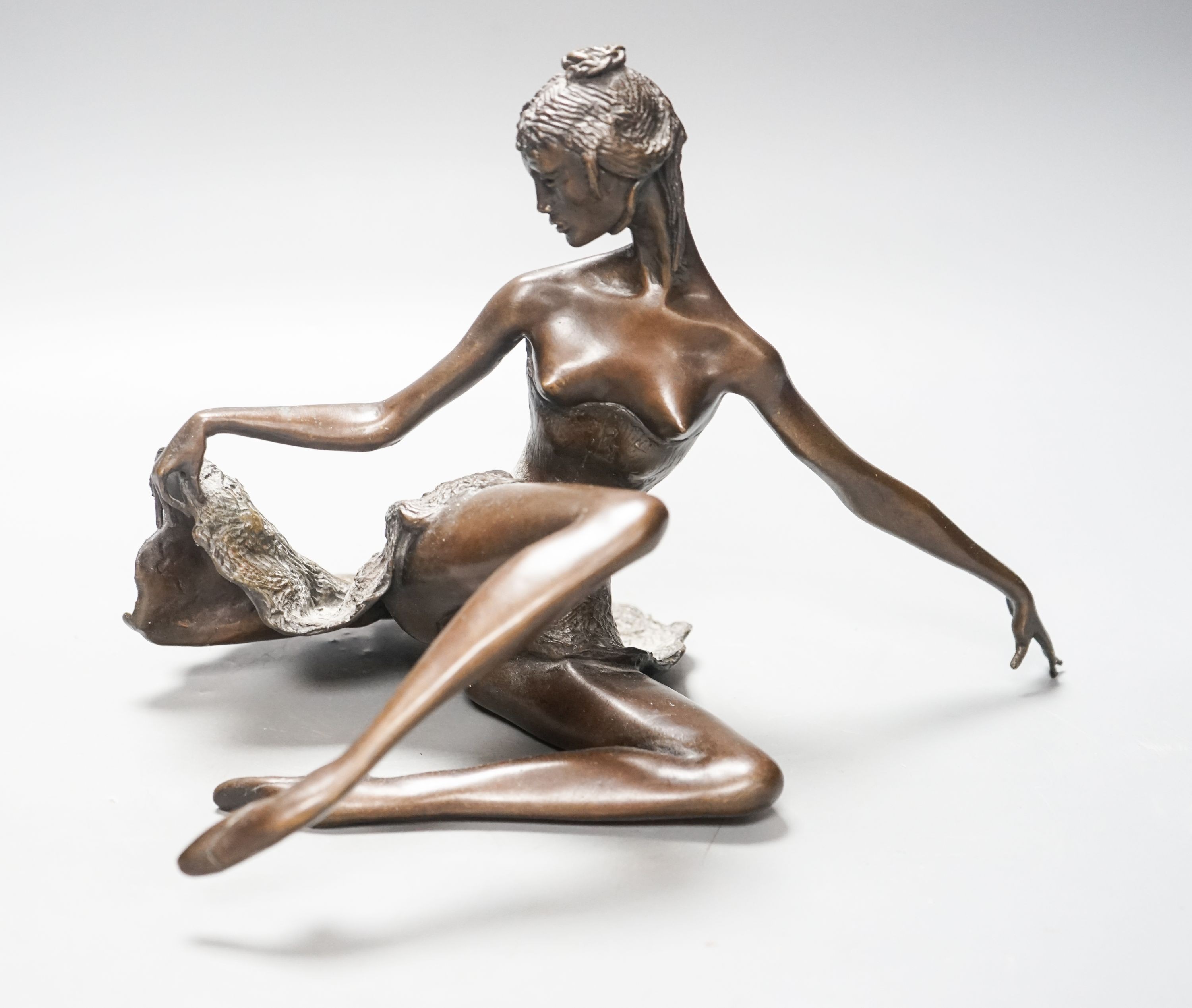 Tom Merrifield, bronze, 'Aggie' 1/25 21cm